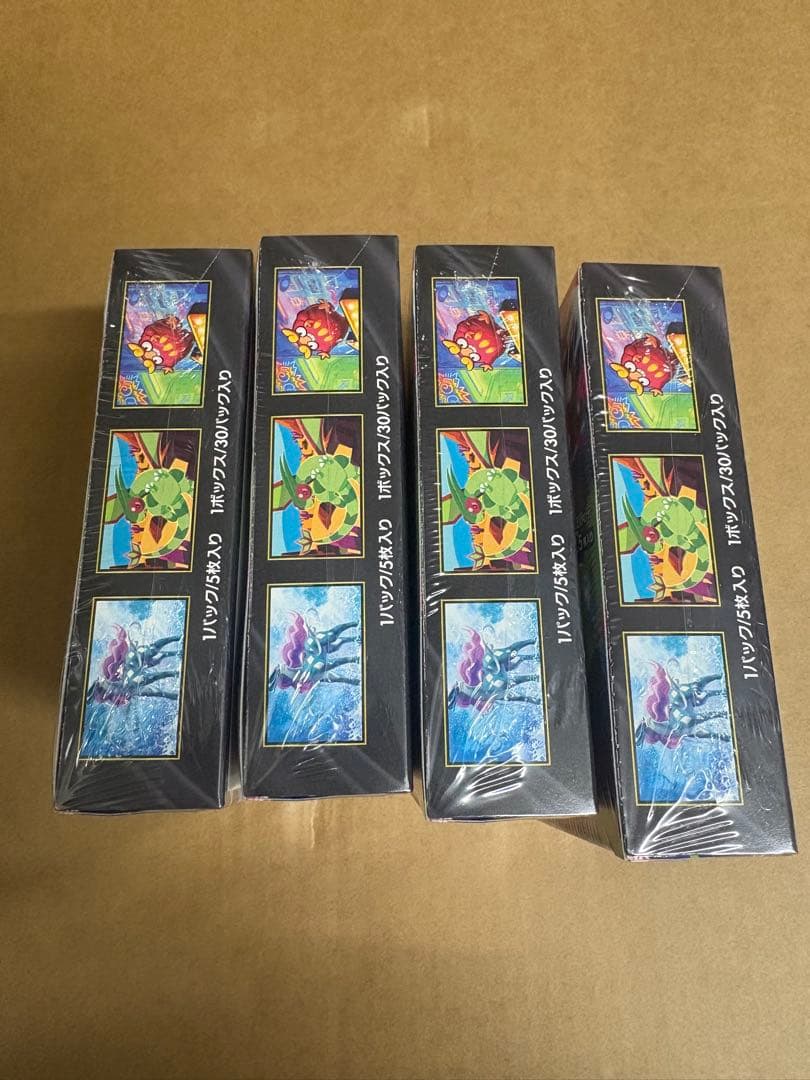 【新品未開封シュリンク付き】ポケモンカードゲーム インフェルノX 4BOX