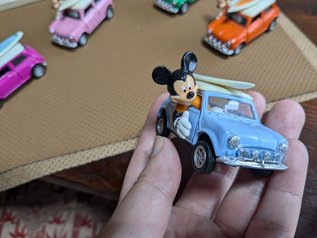 希少レア！当時物80‘sディズニー ミッキー ヤングエポック社美品ミニクーパー5