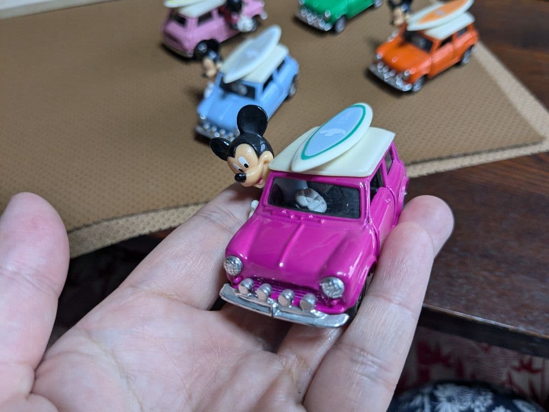希少レア！当時物80‘sディズニー ミッキー ヤングエポック社美品ミニクーパー5