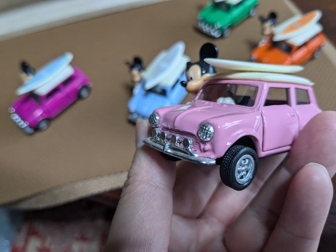 希少レア！当時物80‘sディズニー ミッキー ヤングエポック社美品ミニクーパー5