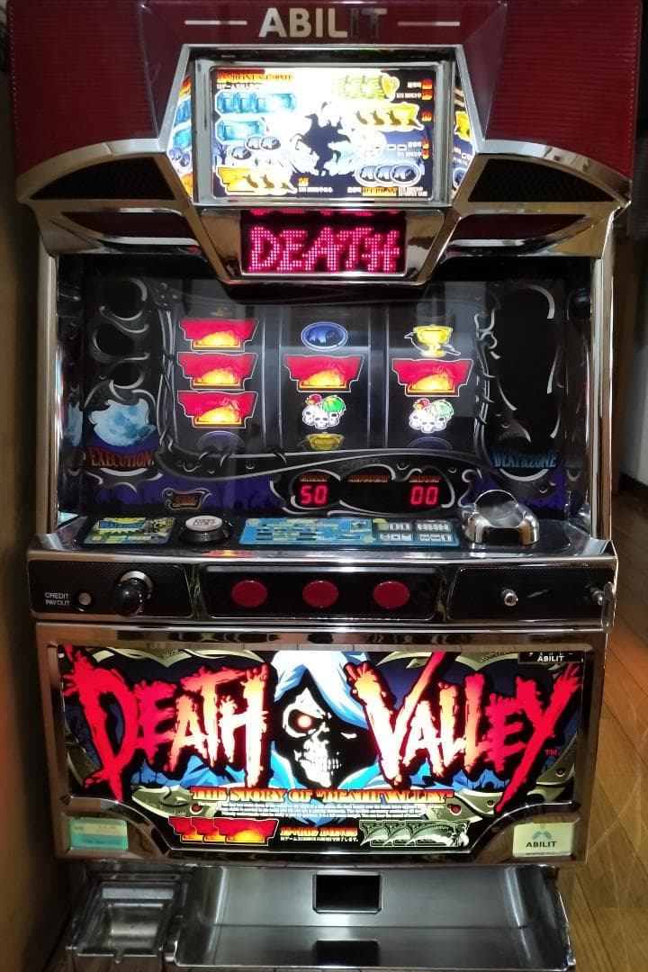 【パチスロ実機】アビリット★デスバレー【オートプレイ付不要機付】４号機