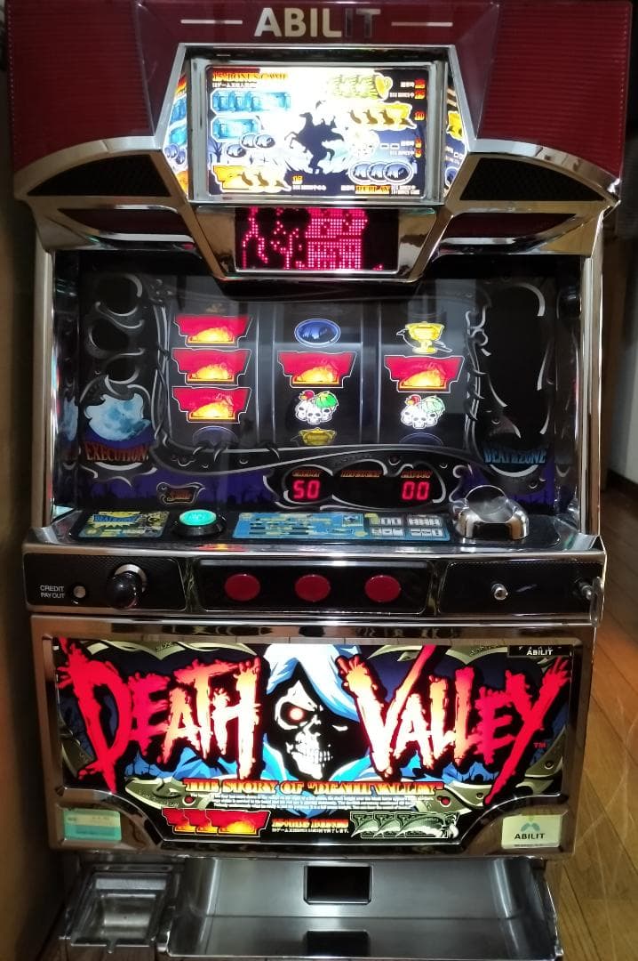 【パチスロ実機】アビリット★デスバレー【オートプレイ付不要機付】４号機