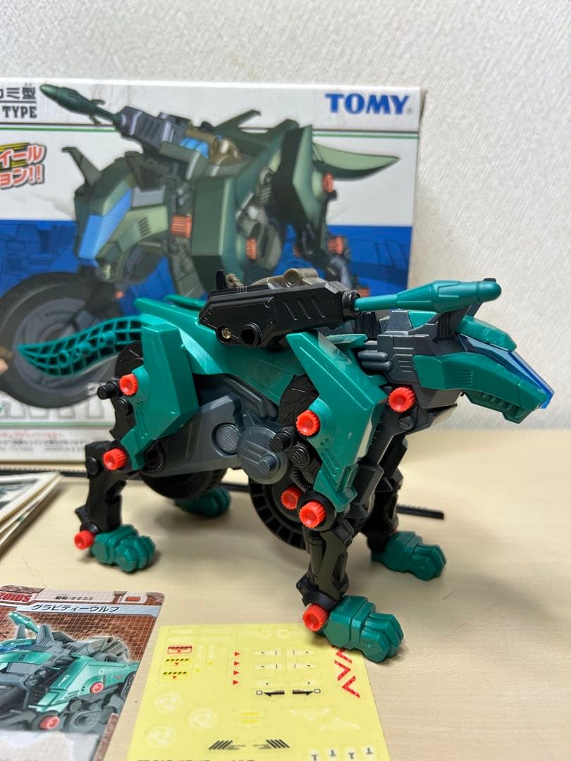 ゾイド　グラビティーウルフ　グラビティーサイクス　グラビティザウラー