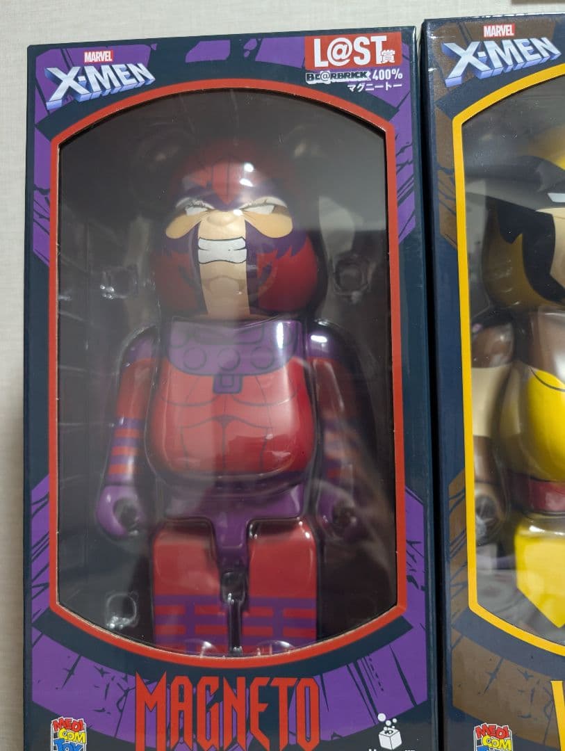 Happyくじ X-MEN SP賞 ウルヴァリン ラスト賞 マグニートー 2個