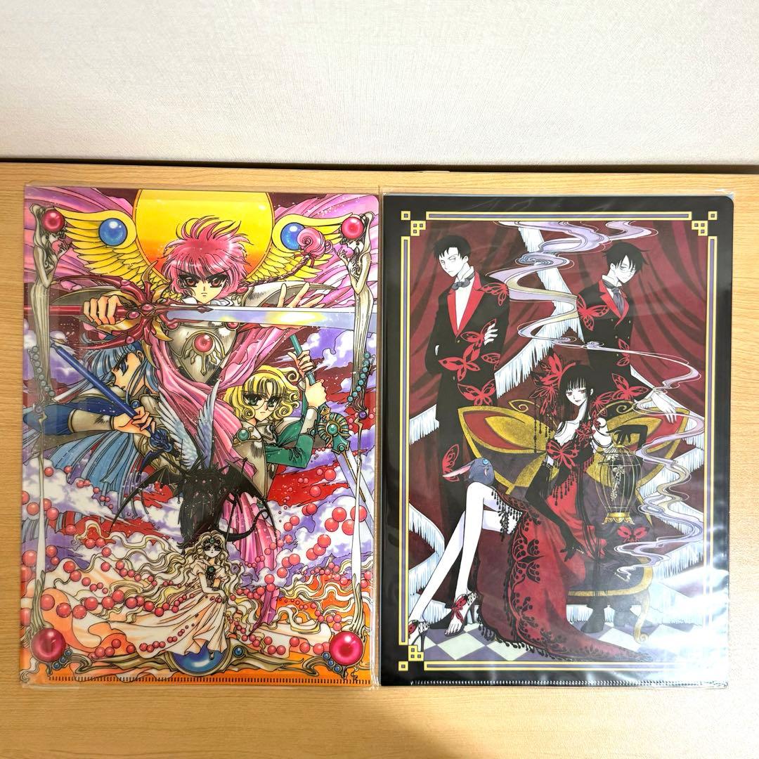 京まふ2014 CLAMP 原画展 クリアファイルセットB