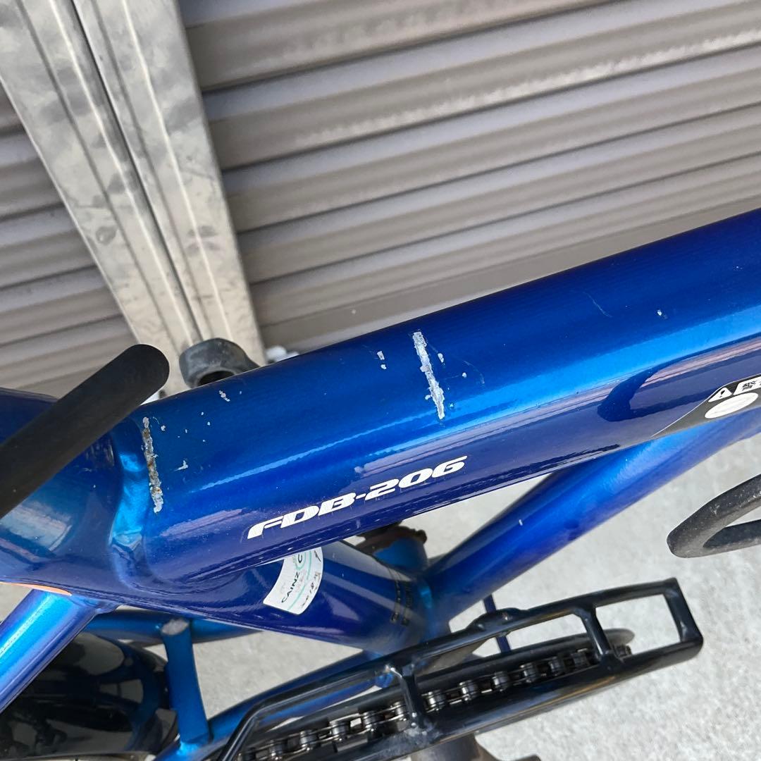 ★⭐︎★⭐︎★前橋市引き取り限定 折りたたみ自転車￼￼ 20インチ ブルー