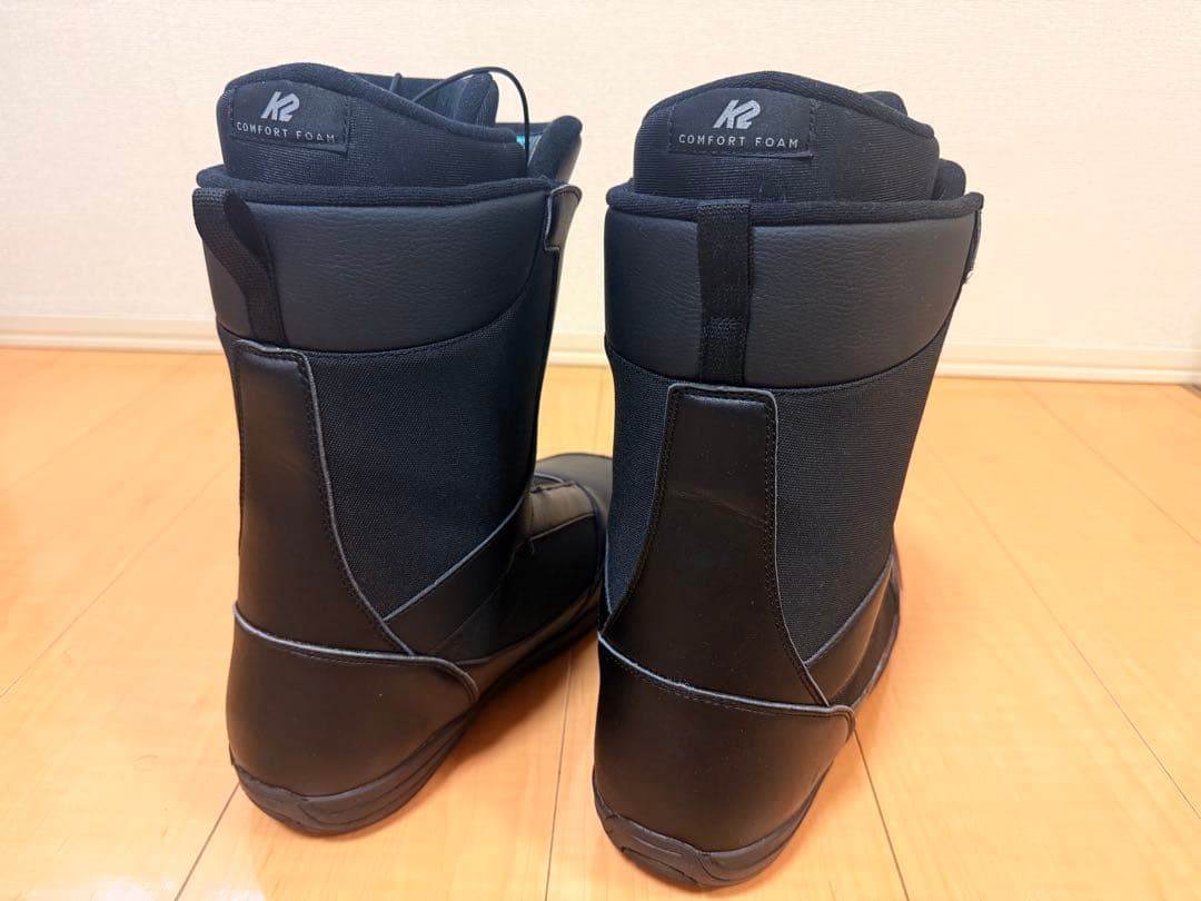 3回使用 K2 MARKET 28cm スノーボードブーツ ブラック BOA