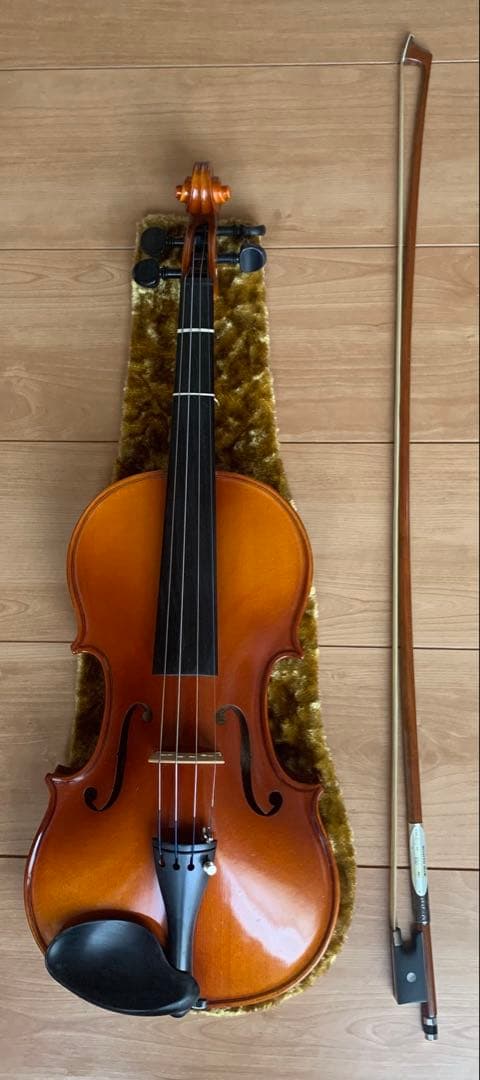 バイオリン 本体と弓 SUZUKI 1989製 　　 No.280 4/4サイズ