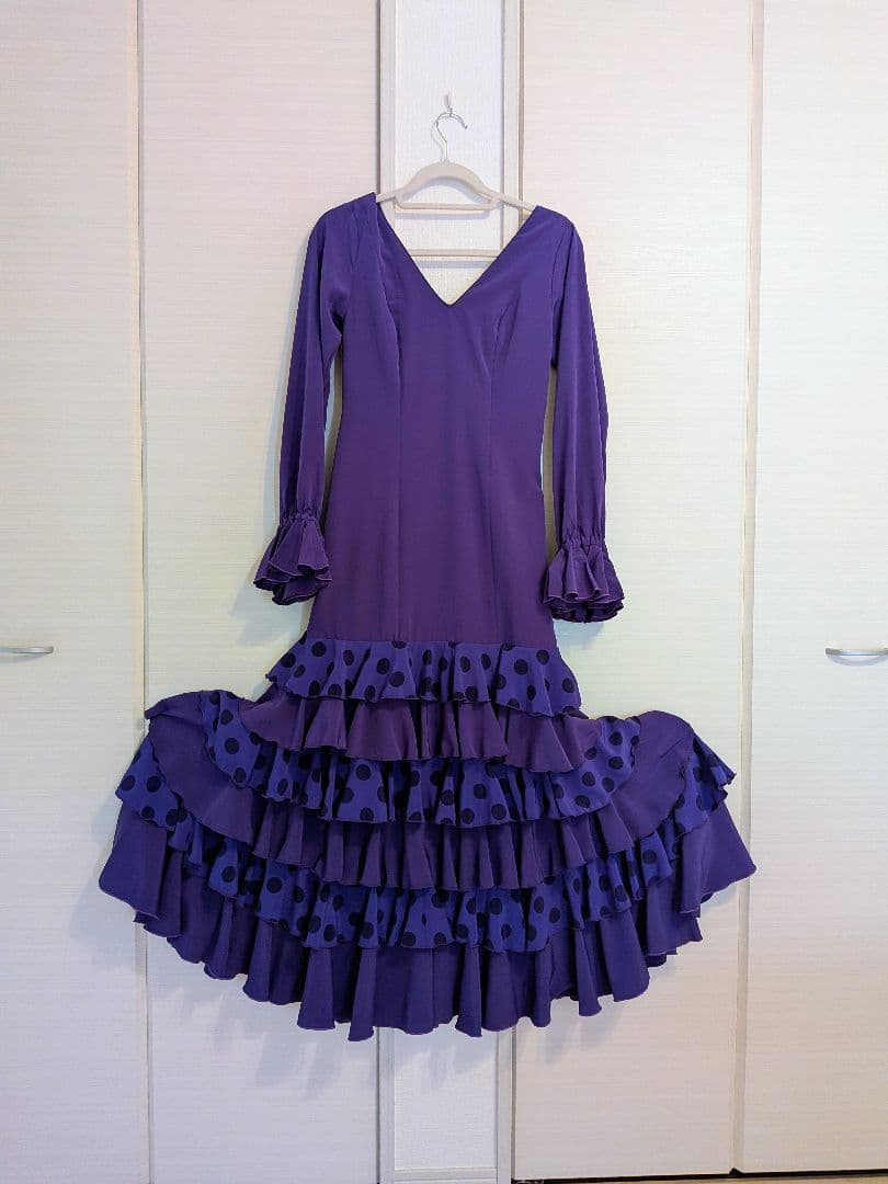 美品 ボランテフラメンコドレス