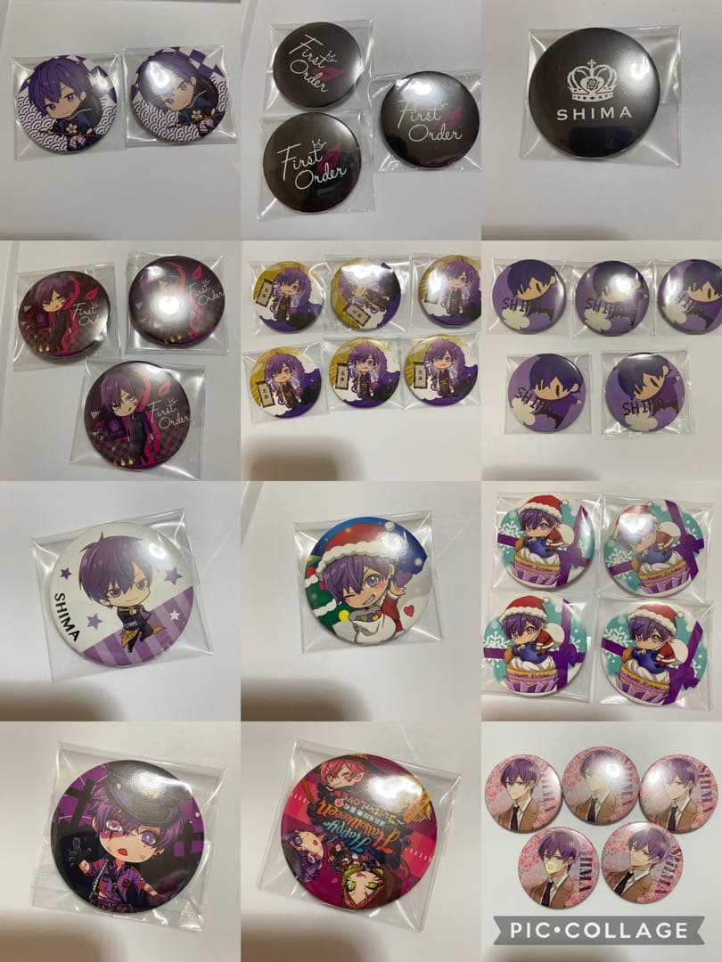 浦島坂田船 志麻 缶バッジまとめ