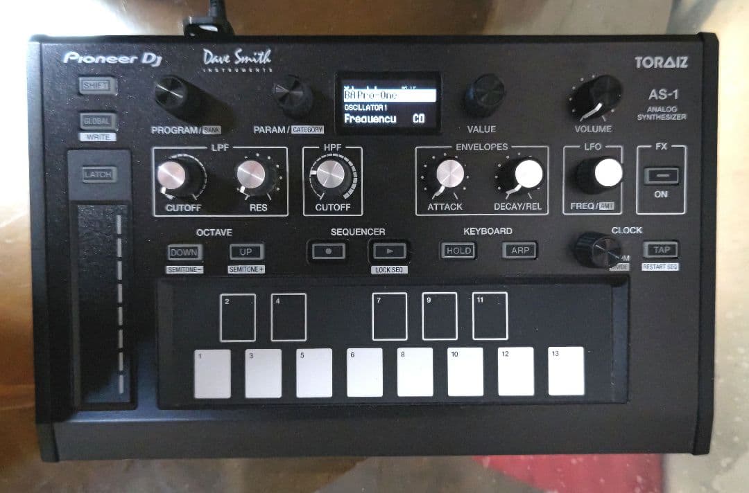 Pioneer DJ Toraiz AS-1 アナログシンセ