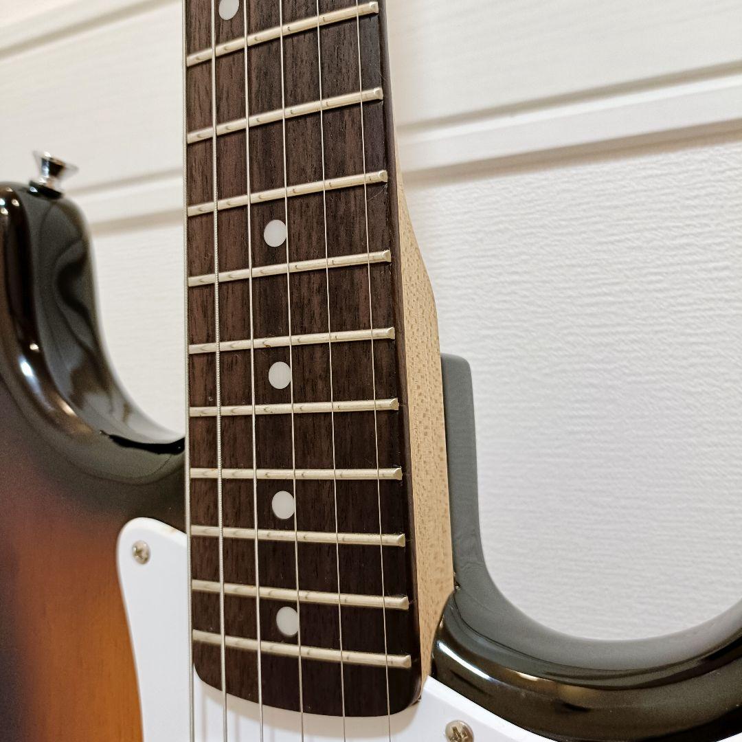 【メンテ済】Squier ストラトキャスター エレキギター本体 サンバースト