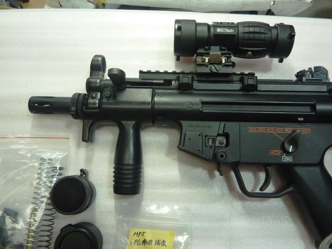 キンタケ　東京マルイ MP5K Kurz スコープ付 一応ジャンクです