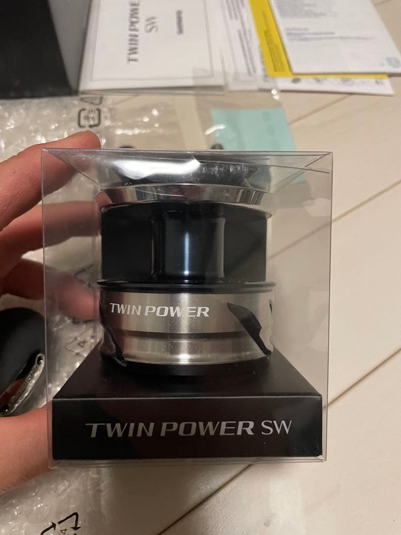 ツインパワーSW10000PG リール　14000PGスプールセット