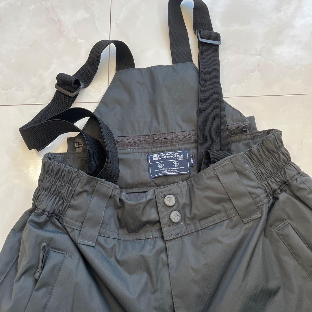 Mountain warehouse ダークグレー スキーウェア