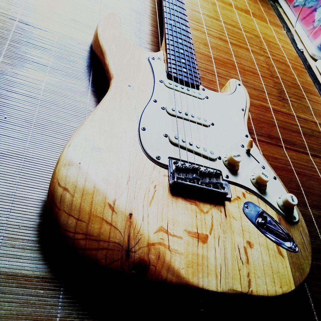 フレット新品　アルダー　ストラトキャスター