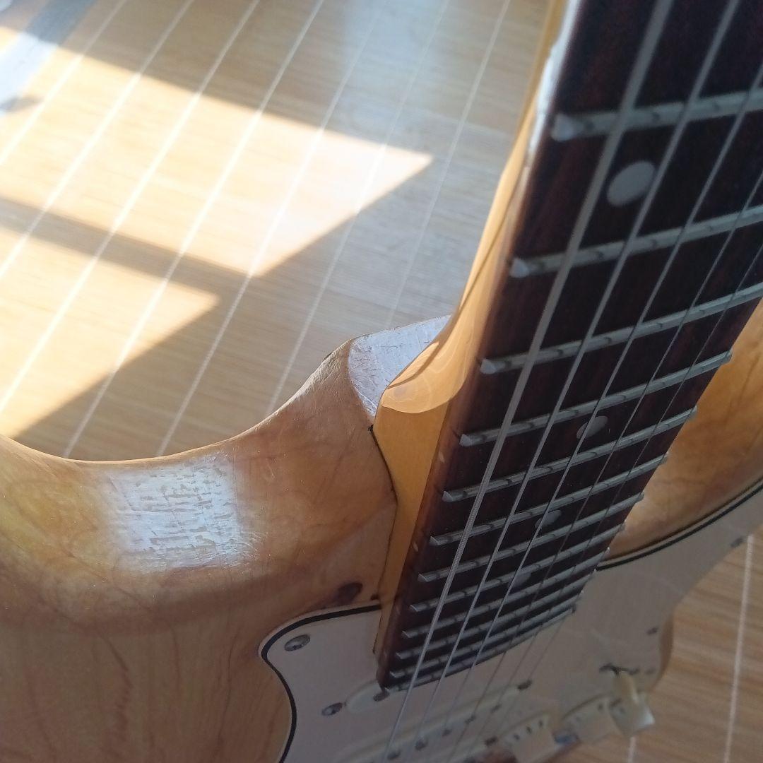 フレット新品　アルダー　ストラトキャスター