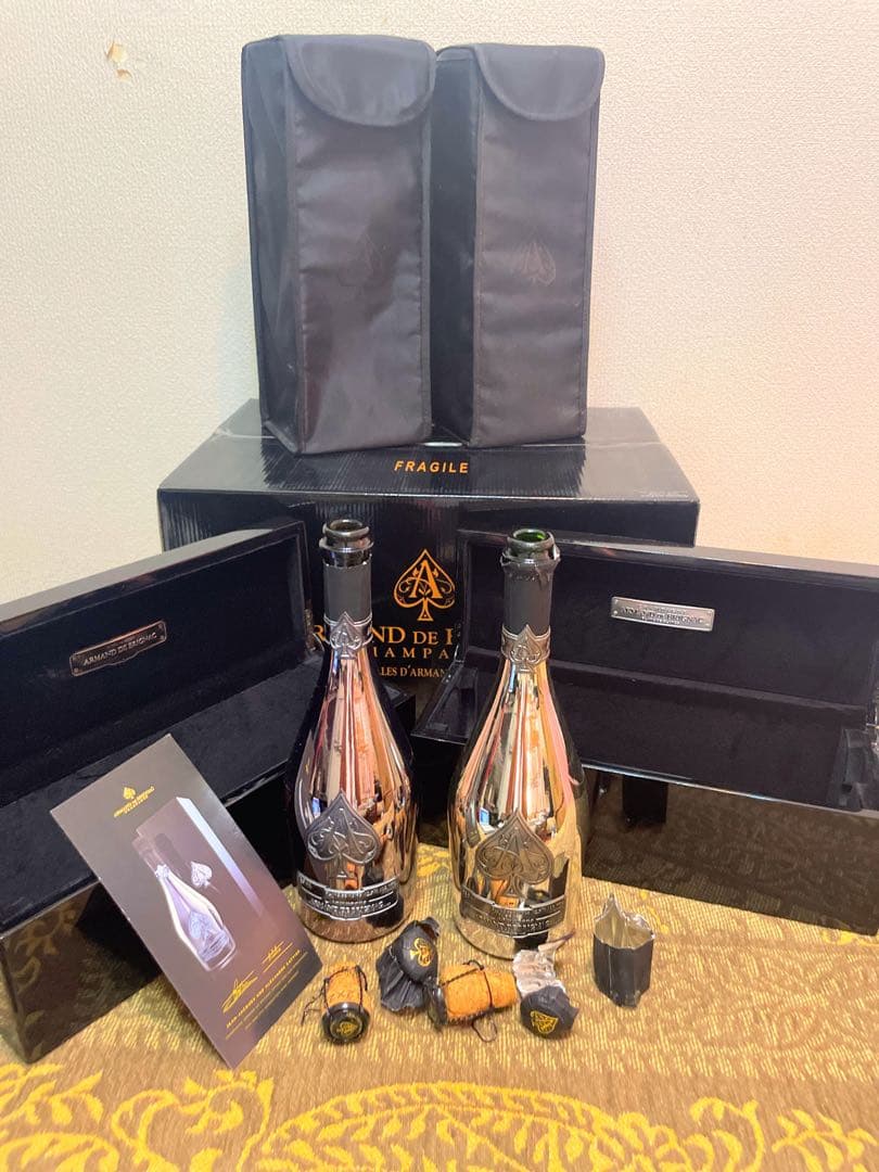 アルマンドBLANC DE NOIRS BLANC DE BLANC 2本空瓶