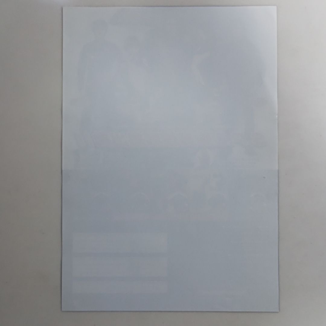 「特捜戦隊デカレンジャー」隊員服・販促用Ａ４サイズチラシ（非売品・新品・’０４）