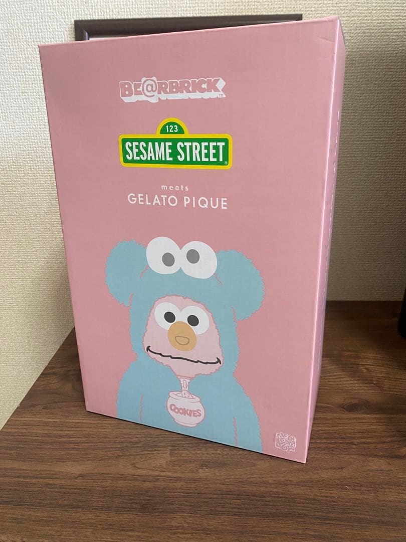 ベアブリック　SESAMESTREET ジェラピケ エルモ 400% 未開封