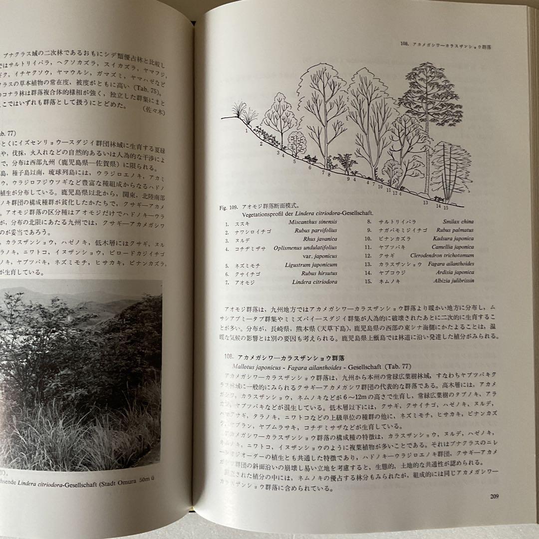 【宮脇昭】日本植生誌 九州