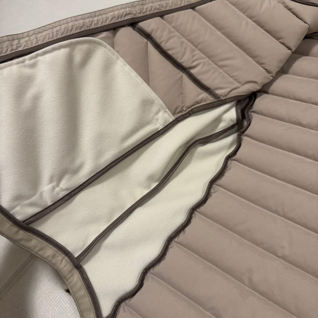 【超美品】デサントゴルフ　ハイブリッドフーディーダウンジャケット