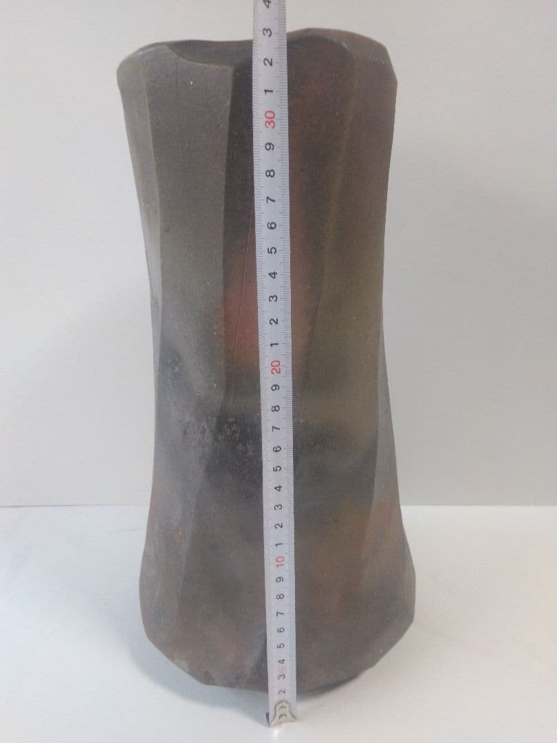 備前焼 興楽園 長十郎友敬 花器