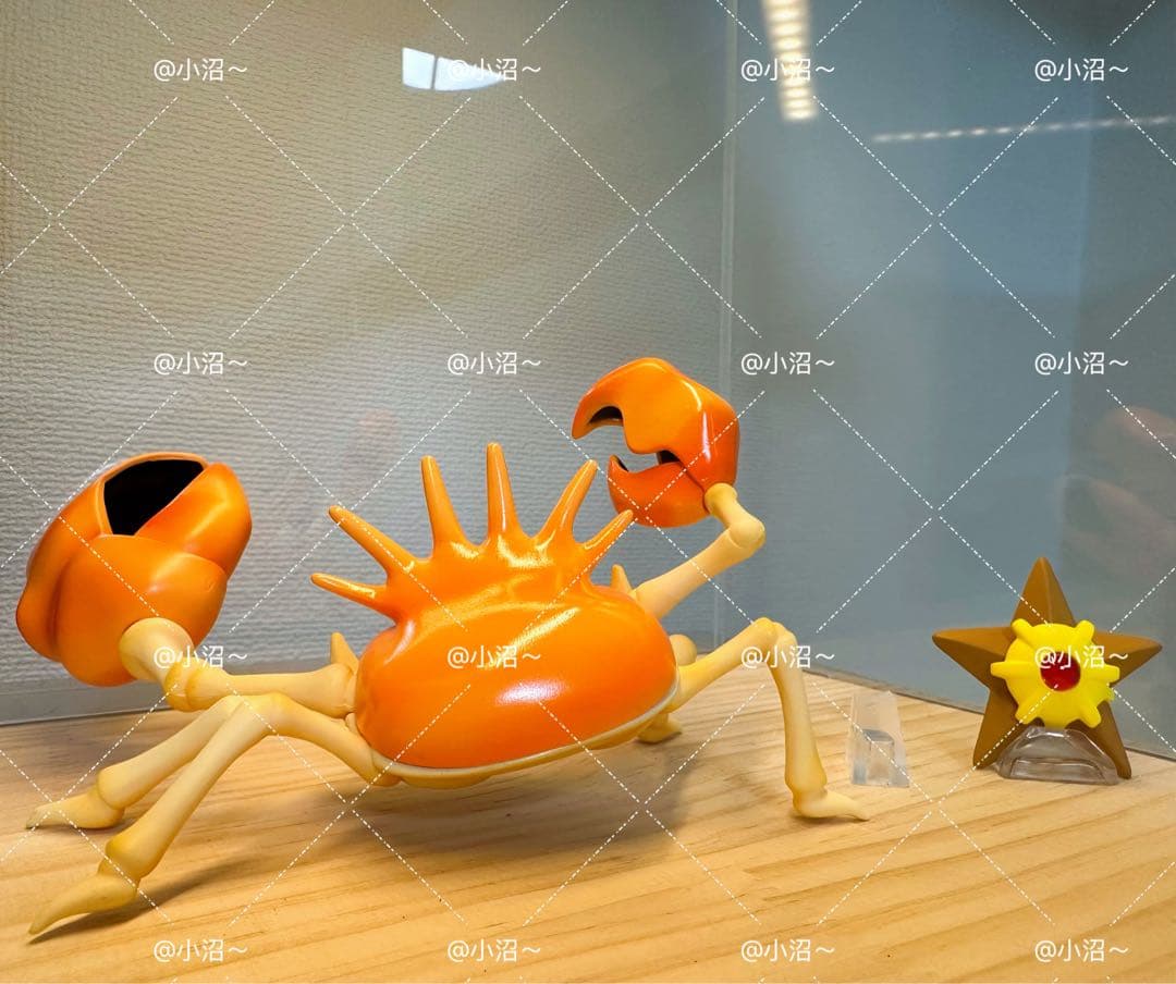 ポケモンスケールワールド　キングラー 1/20サイズ PVC製 台座付き