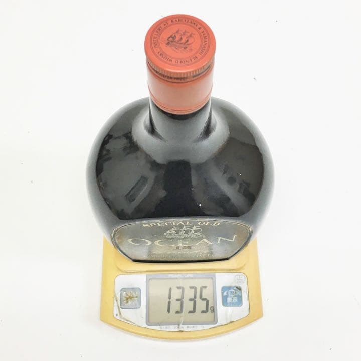 未開栓/オーシャンウイスキー/12年/特級/三楽/ocean/760ml/43％