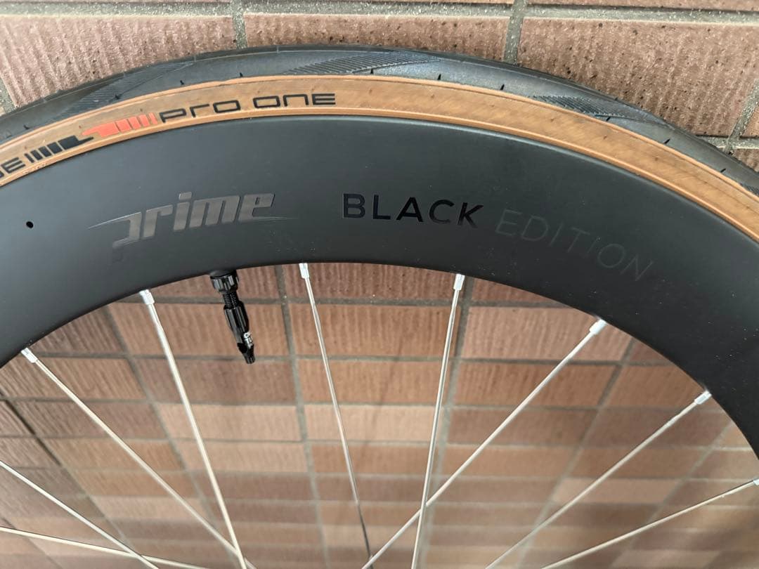 Prime Black Black 700c 前後 60mm