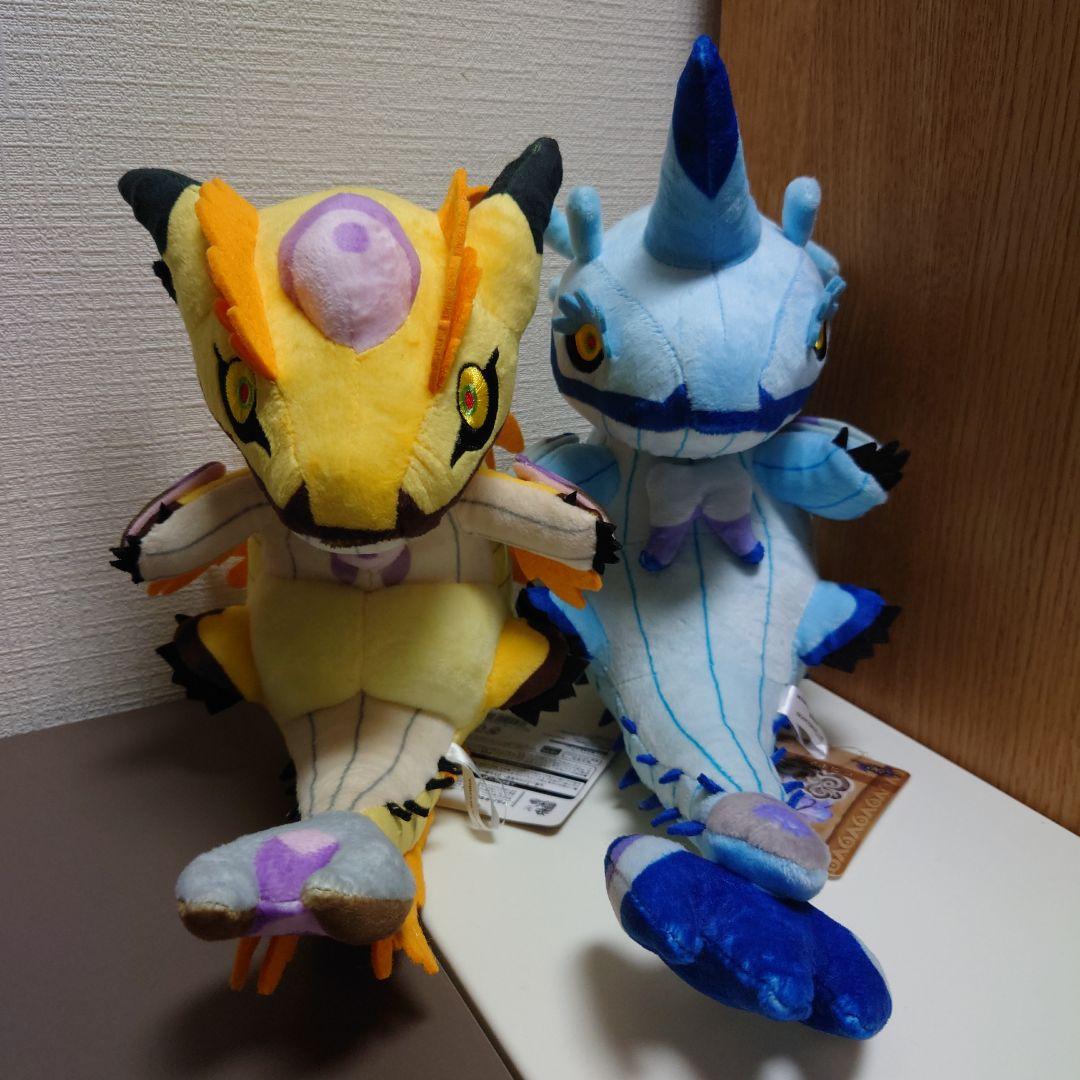 モンスターハンター ぬいぐるみ イブシマキヒコ ナルハタタヒメ ２点セット