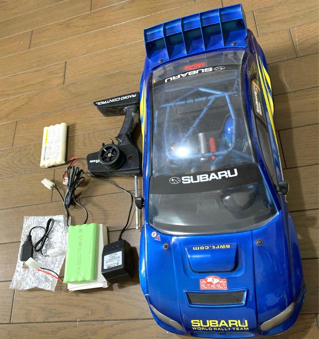 本日限定❗️ラジコン　スバル　インプレッサ　1/8 バッテリー