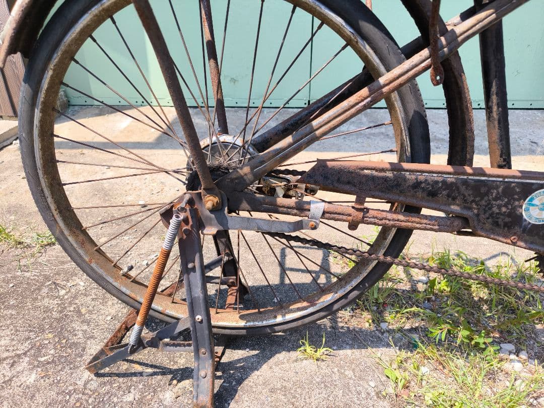 アンティーク運搬実用自転車ロータル