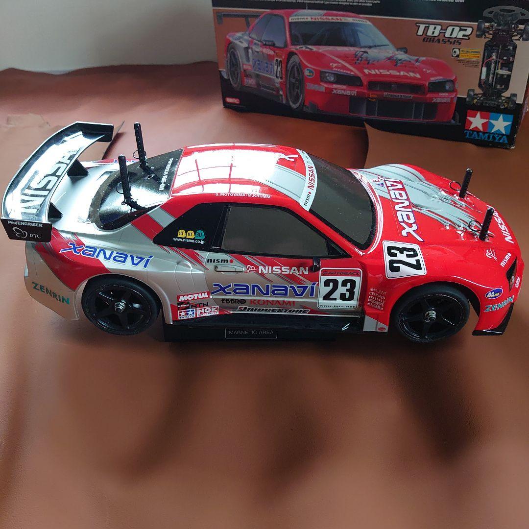 タミヤ1/10RC TB-02ザナヴィニスモGT-R TBevo3仕様