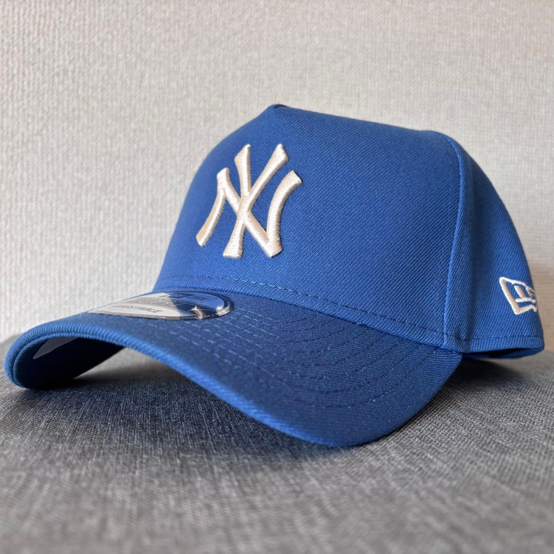 【海外限定】ニューエラ ニューヨークヤンキース9FORTY Aフレームインディゴ