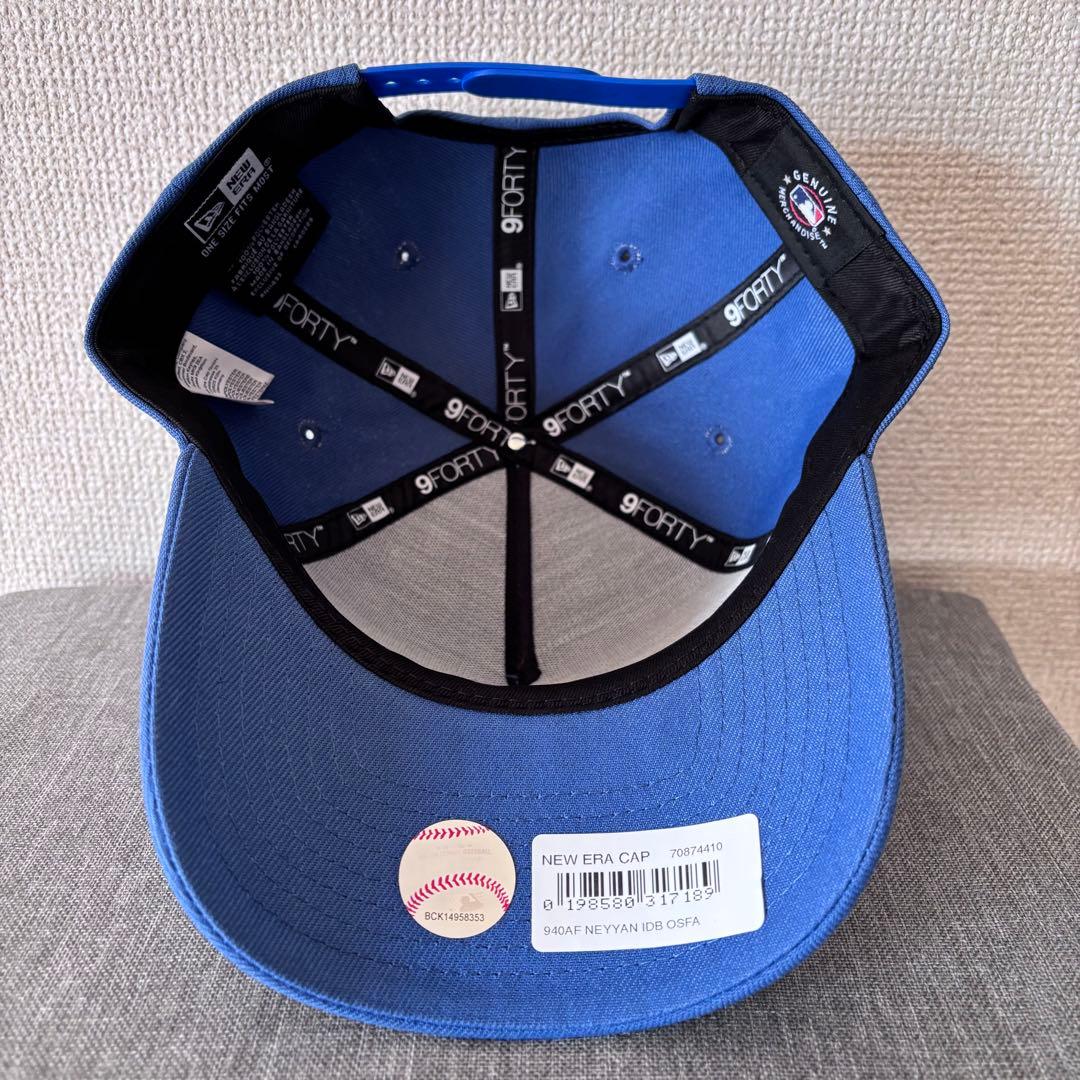 【海外限定】ニューエラ ニューヨークヤンキース9FORTY Aフレームインディゴ