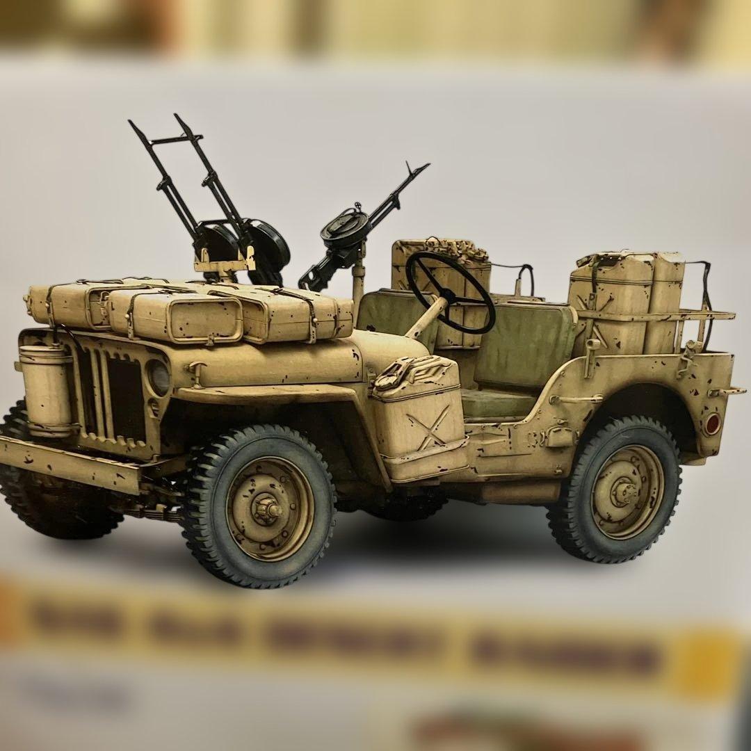 【未組立】DRAGON 1/6 SAS 4x4 デザートレイダー 75038