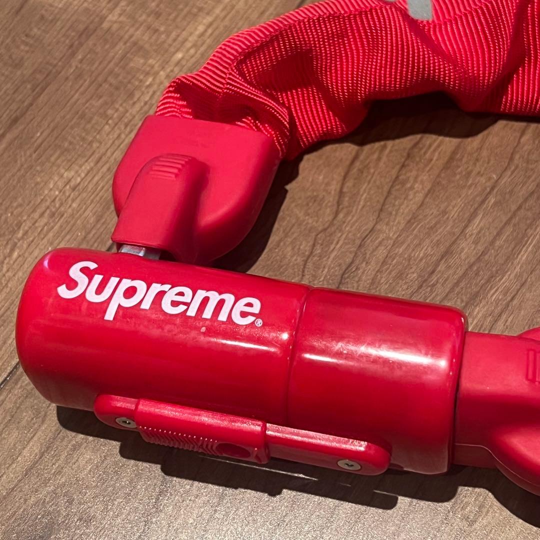 新品 Kryptonit x Supreme チェーンロック 自転車 バイク 鍵