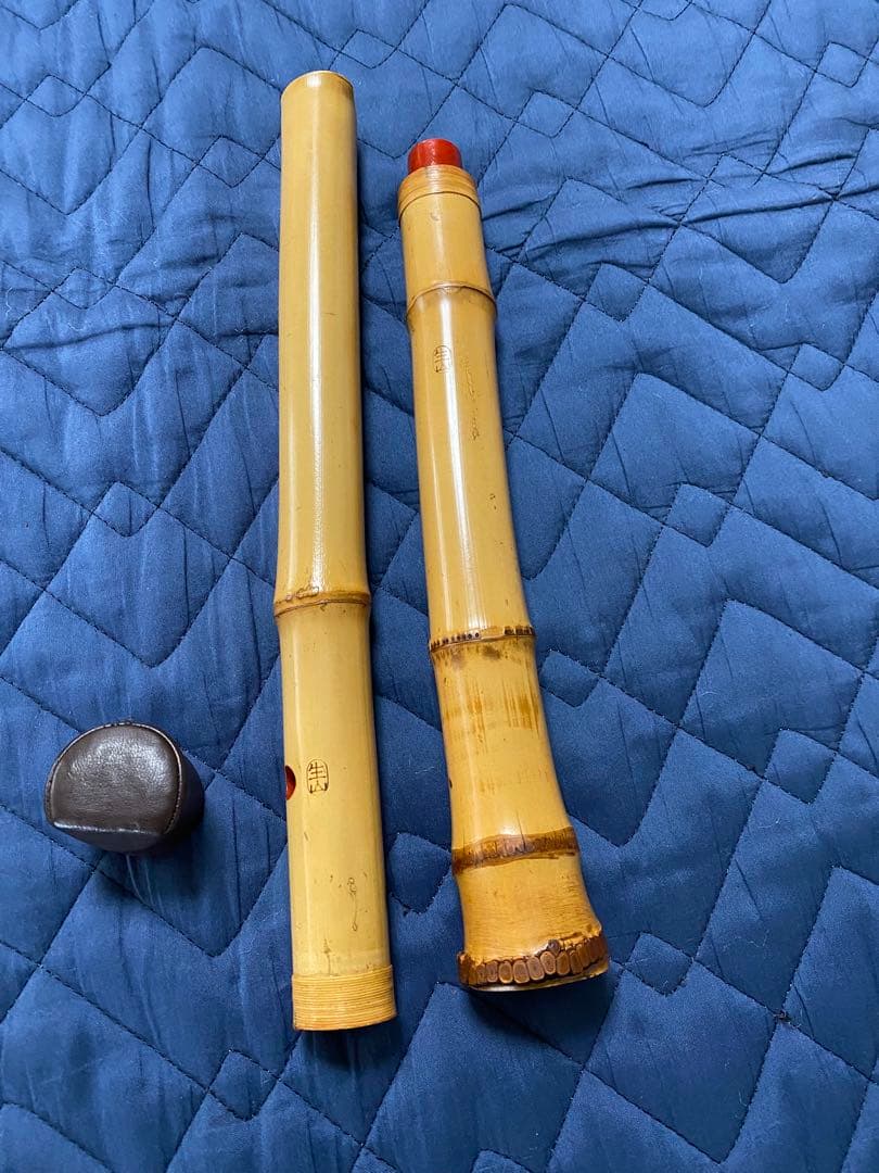 生山銘尺八　2尺1寸菅