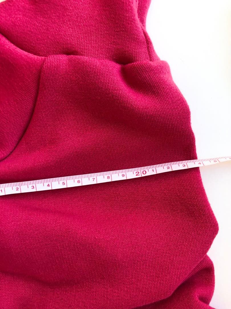 良く伸びるストレスフリーのロンパース　イタグレ服　犬服　ハンドメイド