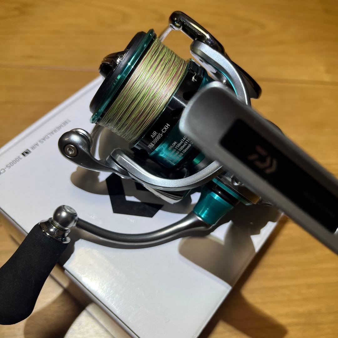 エメラルダス AIR LT 3000S-CXH エメラルダスエアエギングリール