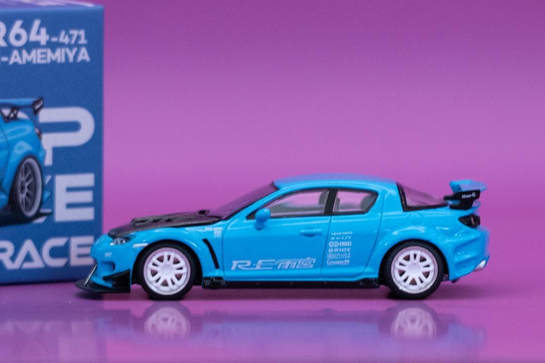 TAS2026 RE雨宮 POPRACE 3台(FC/FD/RX8) バッグ付