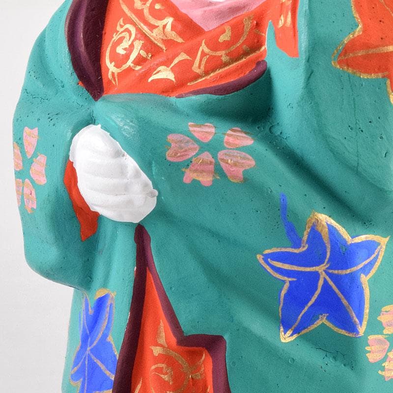 茶道具　京焼　北村雅耕作　お福　香合　共箱　V　8337