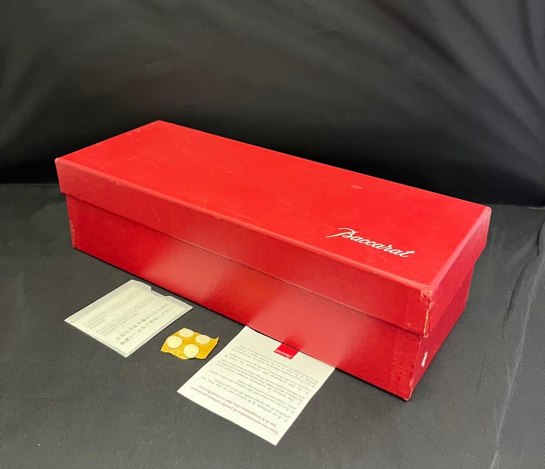 c*e様 【美品・箱付き】バカラ／クリスタル 花瓶 フラワーベース 一輪挿し 花