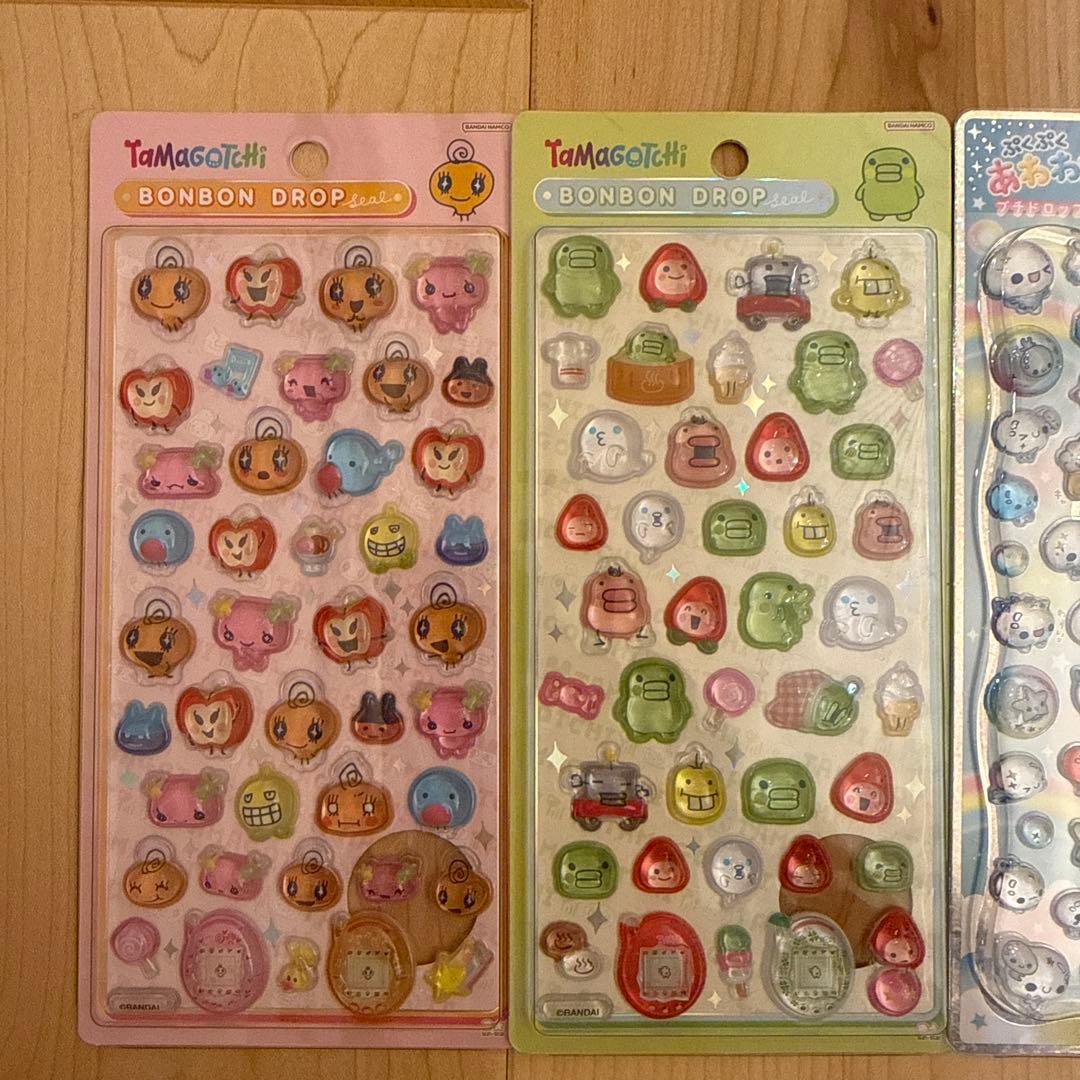 キ*ー様 ボンボンドロップシール サンリオ mini おはじきシール プチドロッ