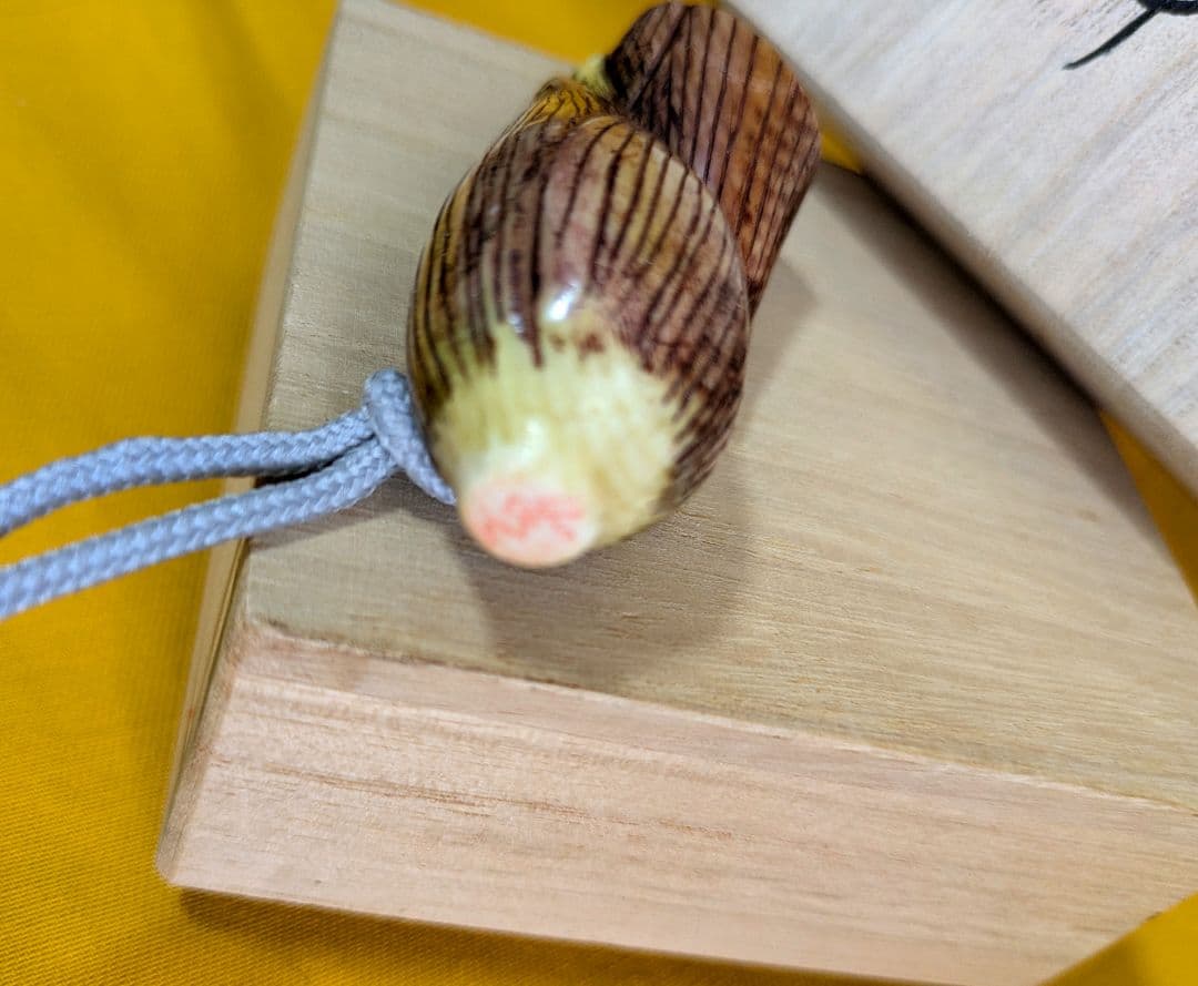 【閉店S.】白牙根付“茗荷”（冥加）