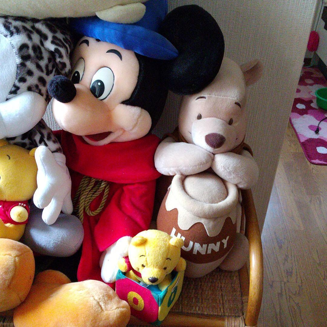 ぬいぐるみ　ミッキーマウス　プーさん
