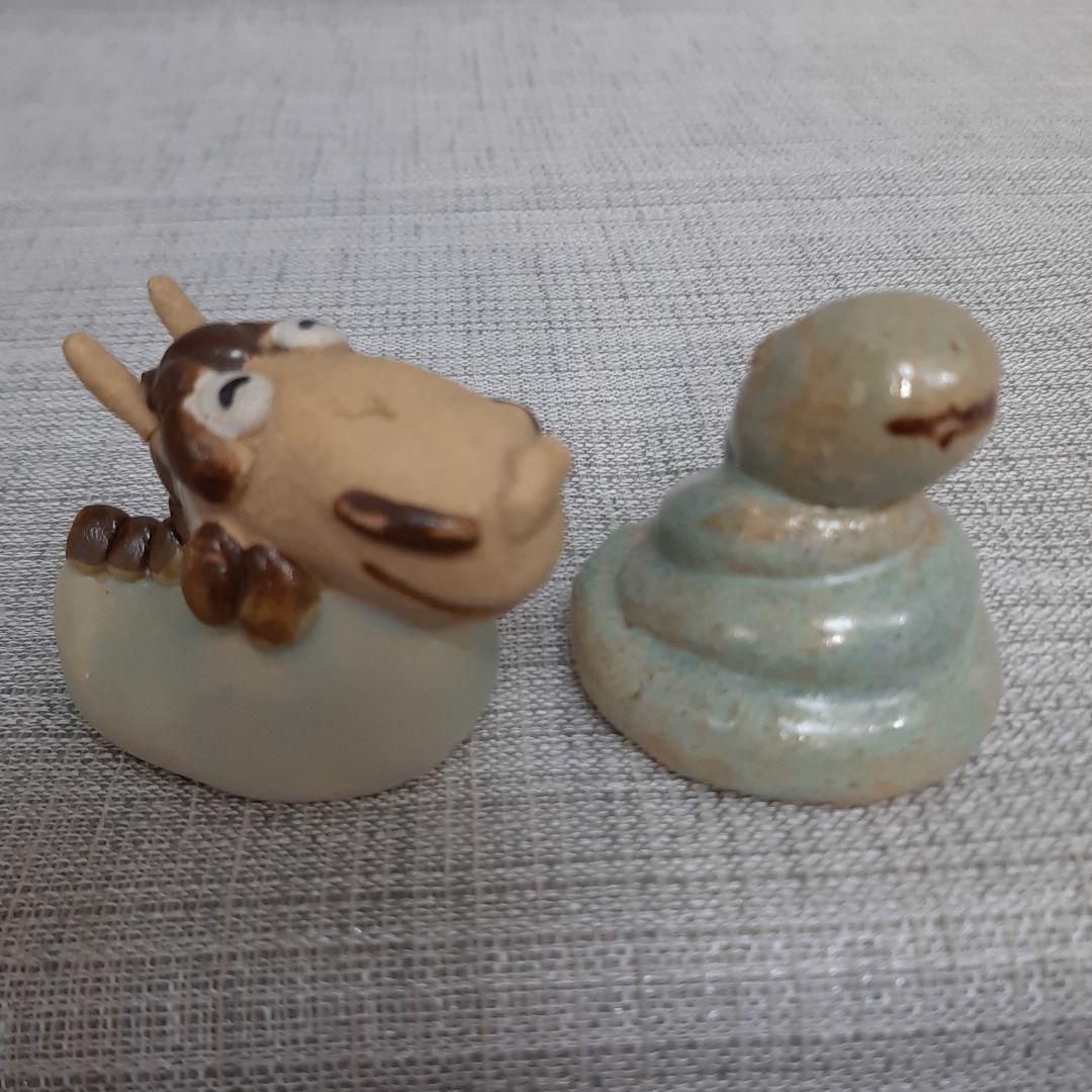 お値下げ中！十二支飾り サバイディー 羽田桂子 常滑焼 干支 陶器 コンパクト