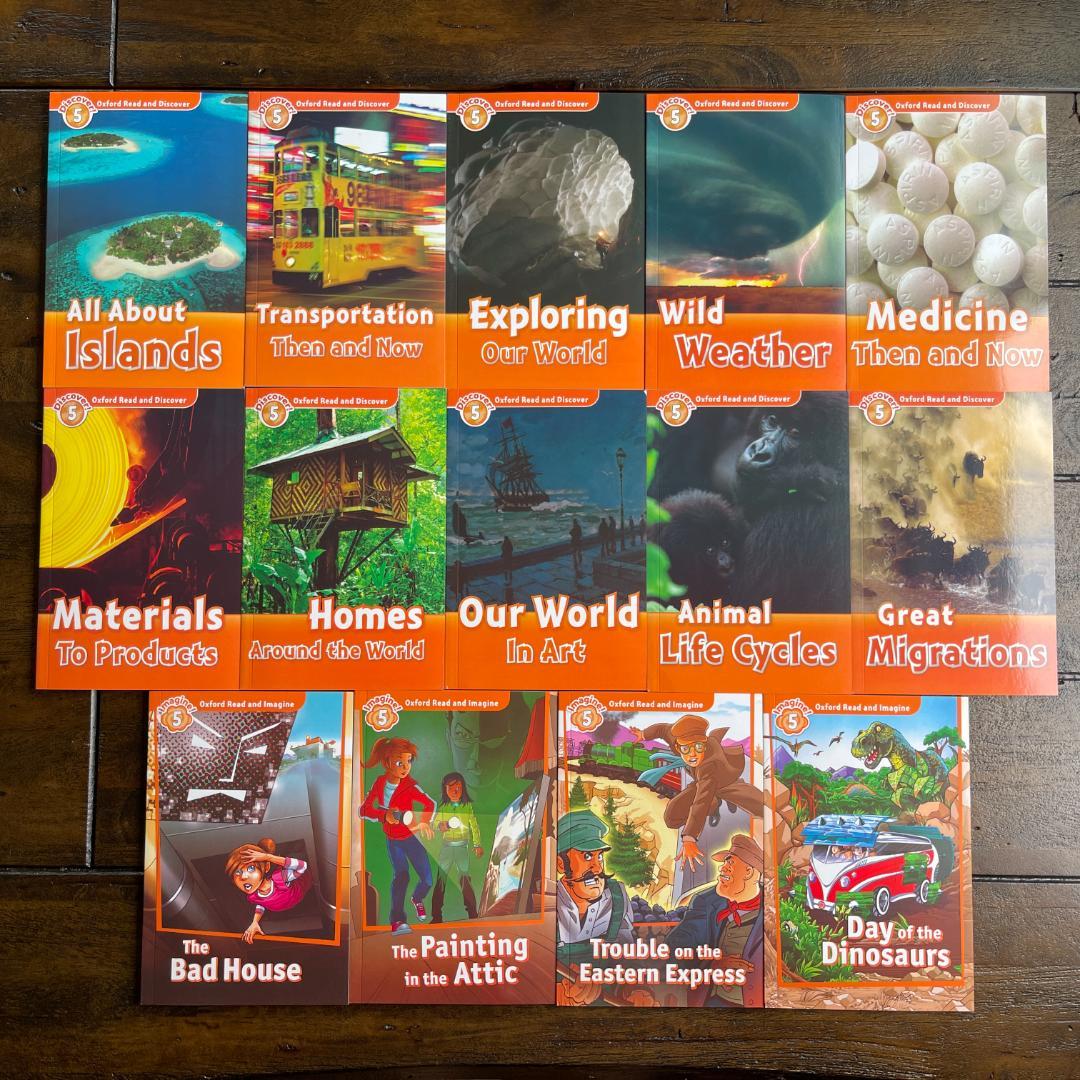 Oxford Read and Discover 108冊英語絵本