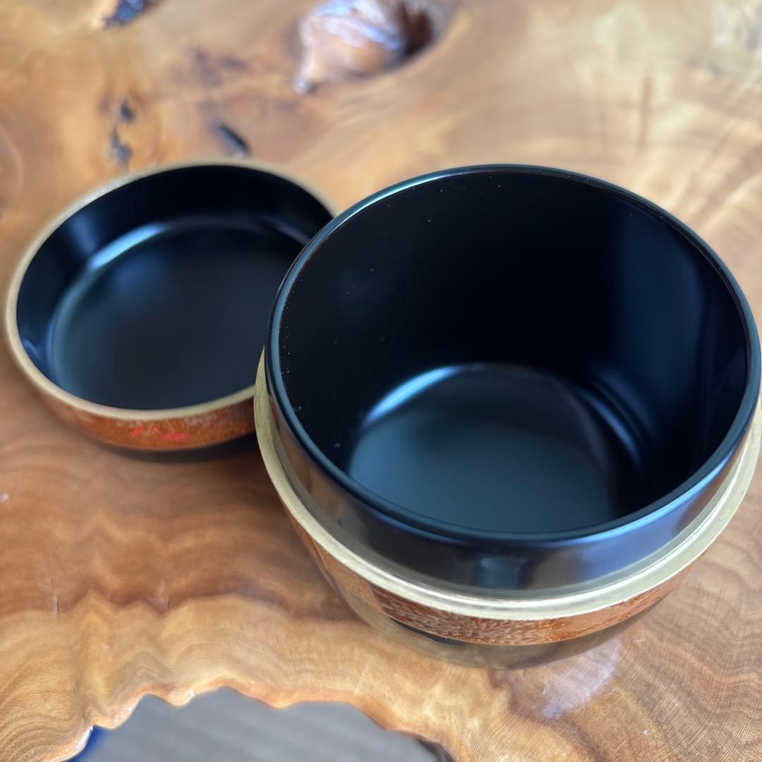 大棗 奥原祥雲造 春秋蒔絵 茶道具 共箱